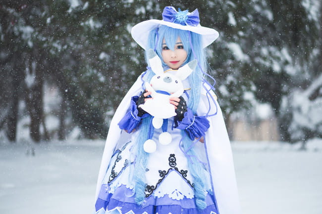 cosplay,魔法少女雪,初音