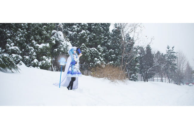 cosplay,魔法少女雪,初音