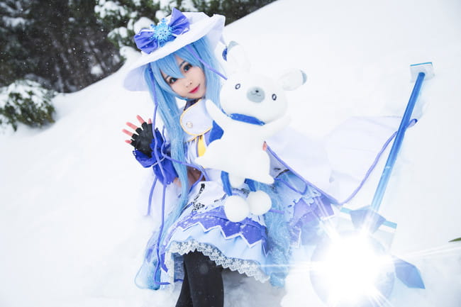 cosplay,魔法少女雪,初音