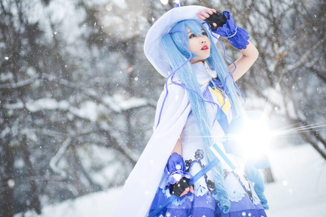 cosplay,魔法少女雪,初音