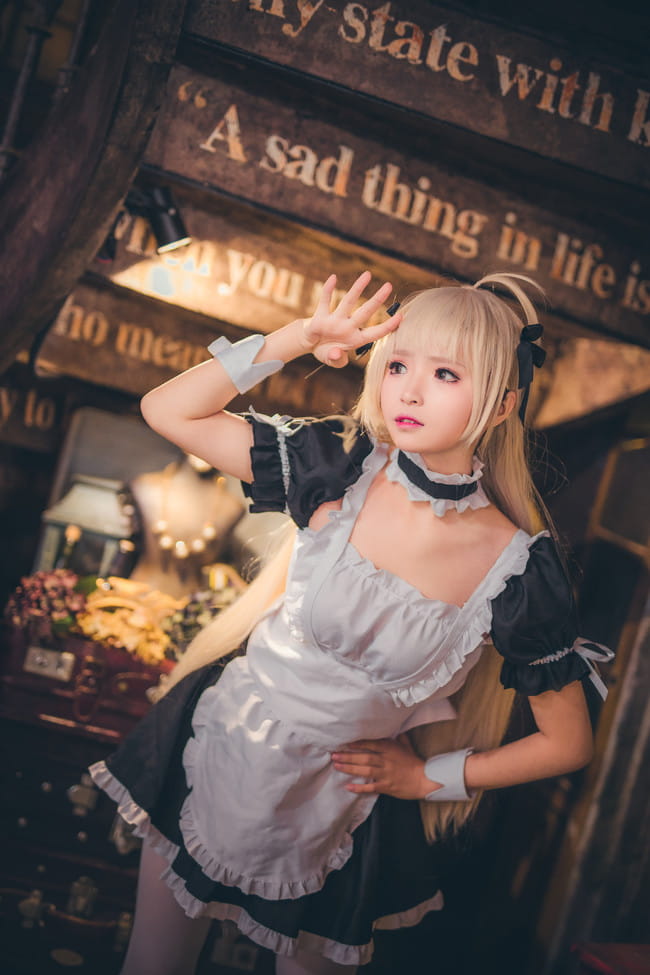 缘之空,穹妹女仆,cosplay