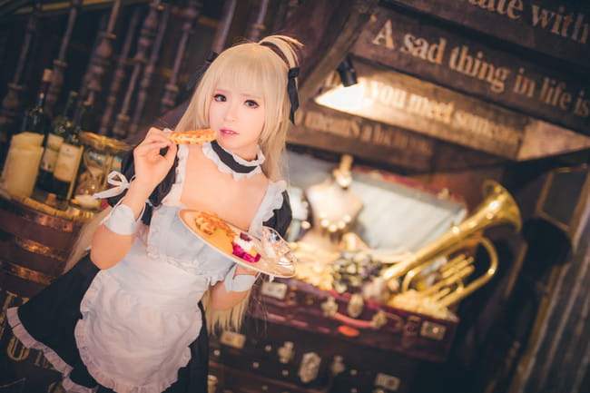 缘之空,穹妹女仆,cosplay