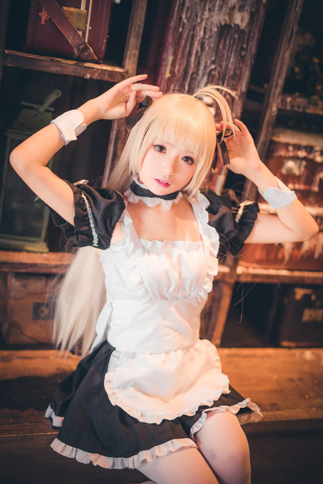 缘之空,穹妹女仆,cosplay