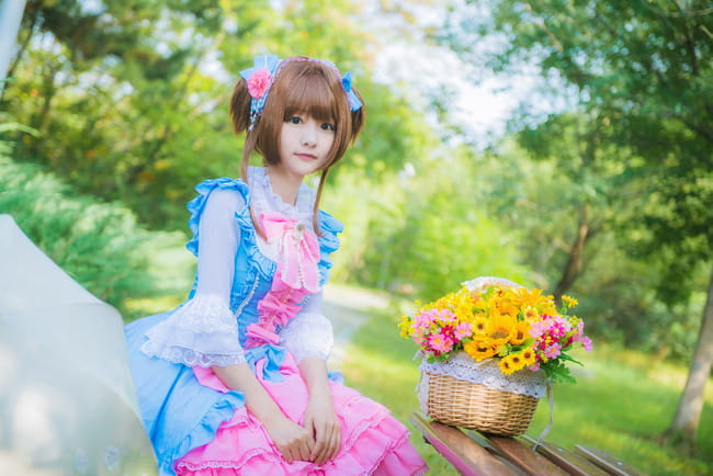 魔卡少女樱,小樱下午茶,cosplay