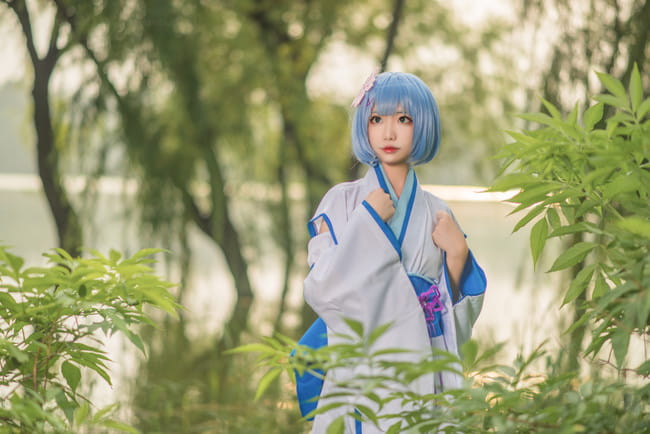 蕾姆cos,从零开始的异界生活cos,cosplay图片,