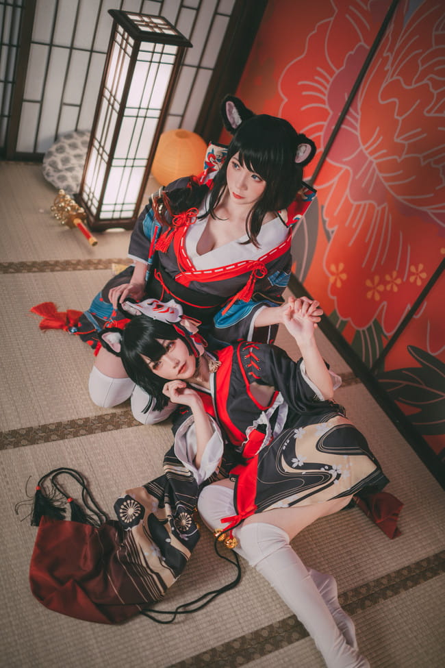 碧蓝航线,战列舰姐妹,cosplay