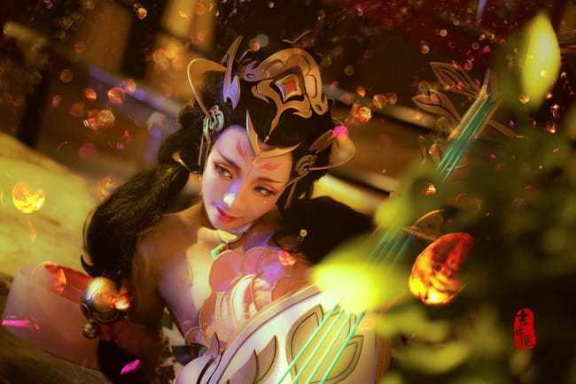 王者荣耀,霓裳风华,杨玉环,cosplay