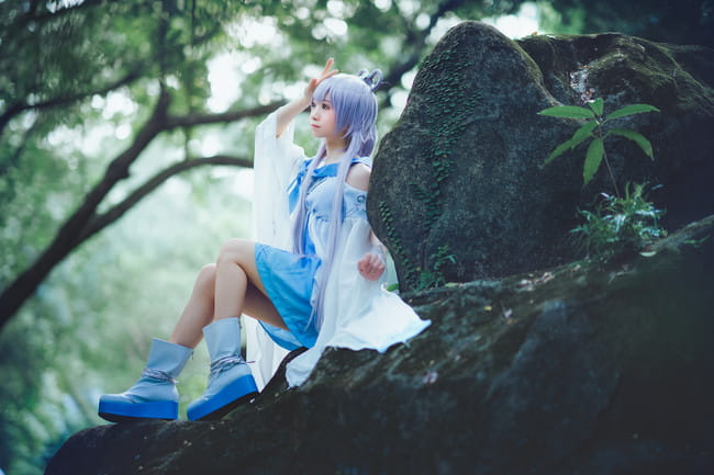 VOCALOID,洛天依,双马尾,cosplay