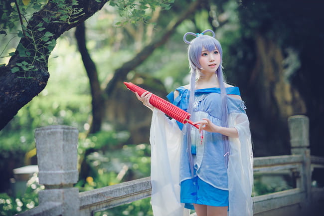 VOCALOID,洛天依,双马尾,cosplay