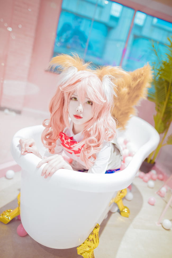 Fate/Extra,玉藻前cos,芒果冰悠酱w