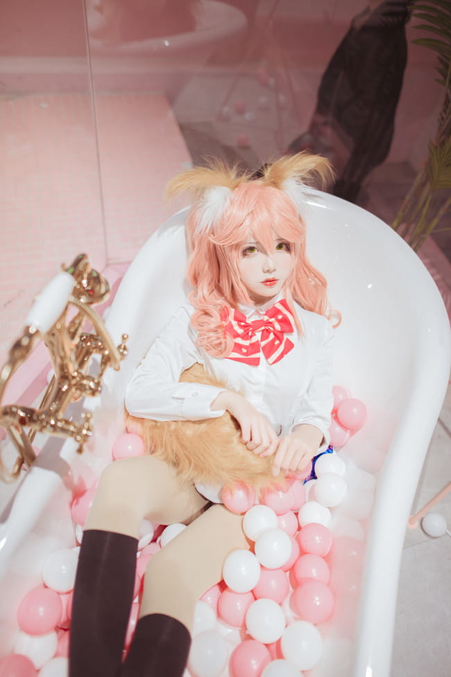 Fate/Extra,玉藻前cos,芒果冰悠酱w