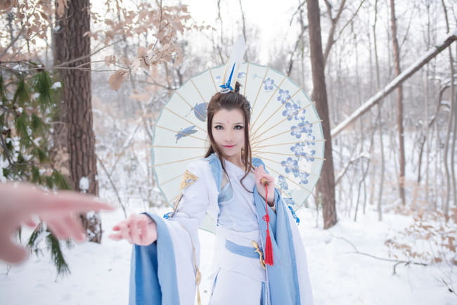 纯阳雪,剑网三,cosplay