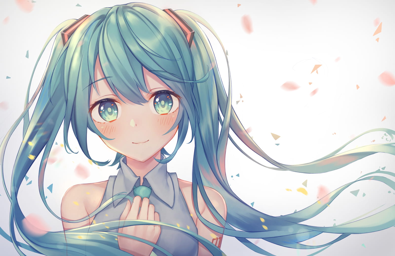 初音未来,39日,手机壁纸,桌面