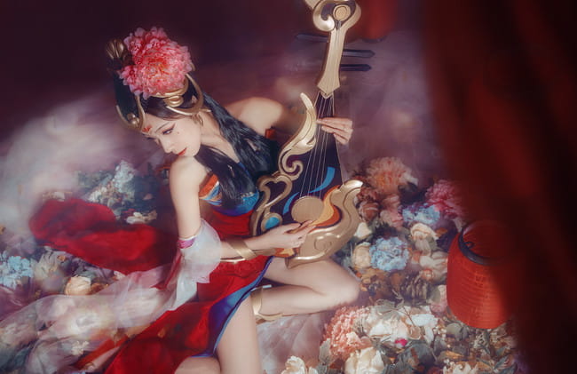 王者荣耀,杨玉环,cosplay