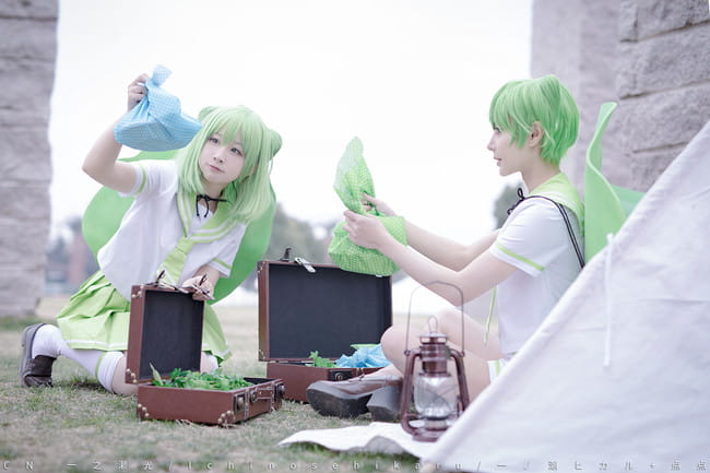 旅行青蛙,蛙boy,蛙girl,cosplay