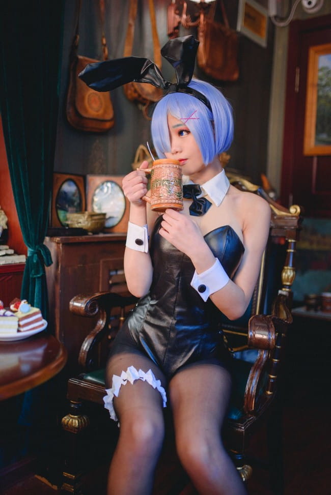 蕾姆,玛修,亚丝娜,腿控福利 cosplay