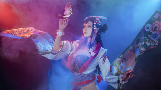 阴阳师手游,花鸟卷,cosplay