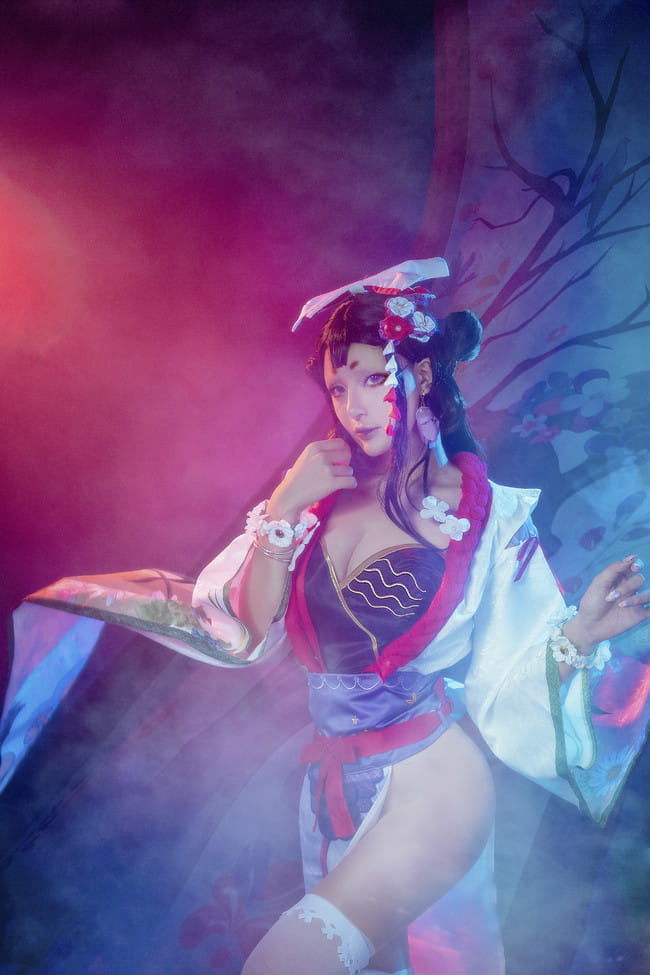 阴阳师手游,花鸟卷,cosplay