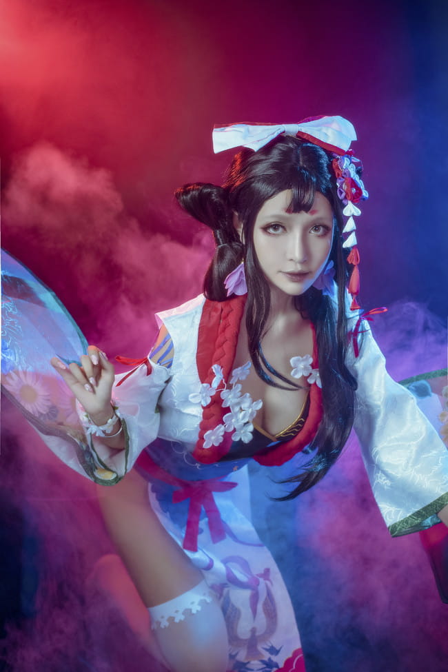 阴阳师手游,花鸟卷,cosplay