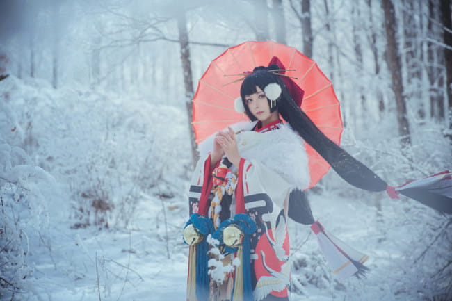 阴阳师,平安京,雪女,cosplay