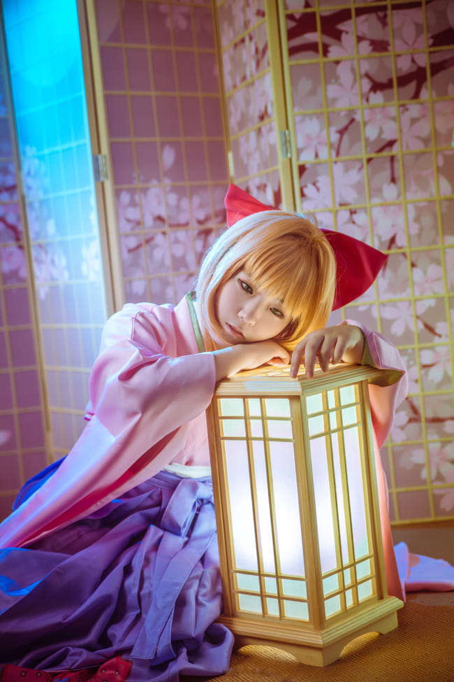 木之本樱,赏樱,生日贺片,cosplay 