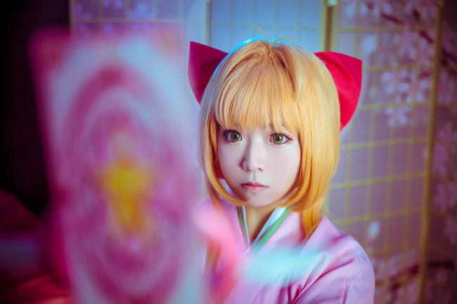 木之本樱,赏樱,生日贺片,cosplay 