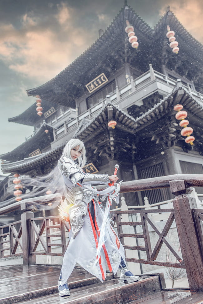 王者荣耀,cosplay,李白