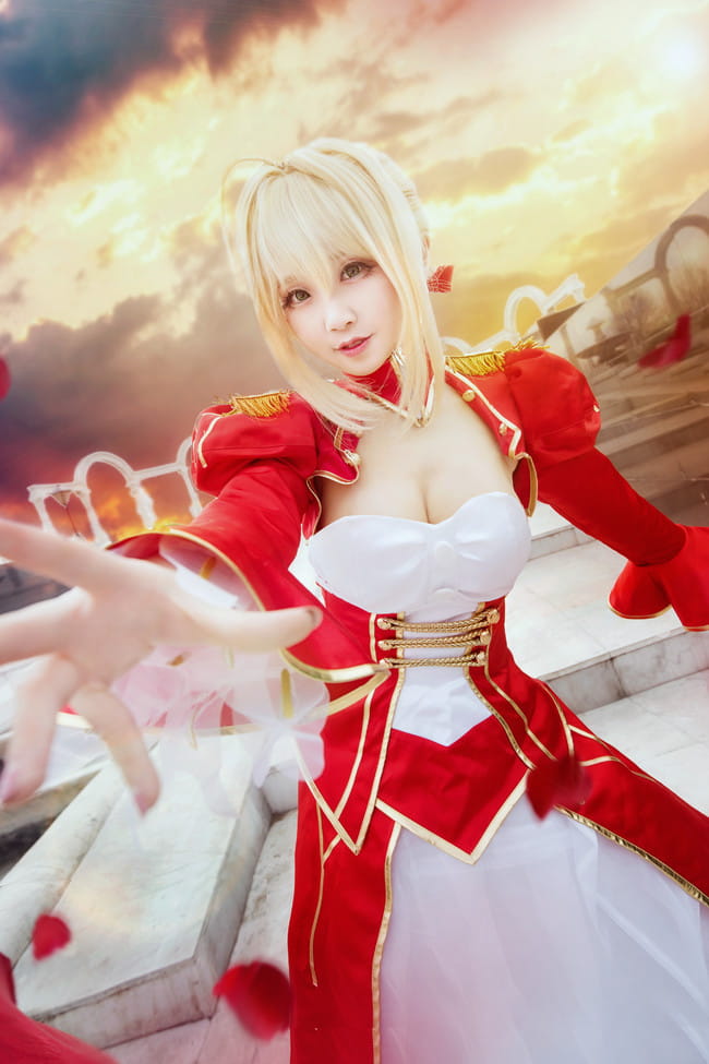 fgo,尼禄战斗服,cosplay