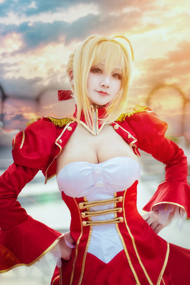 fgo,尼禄战斗服,cosplay