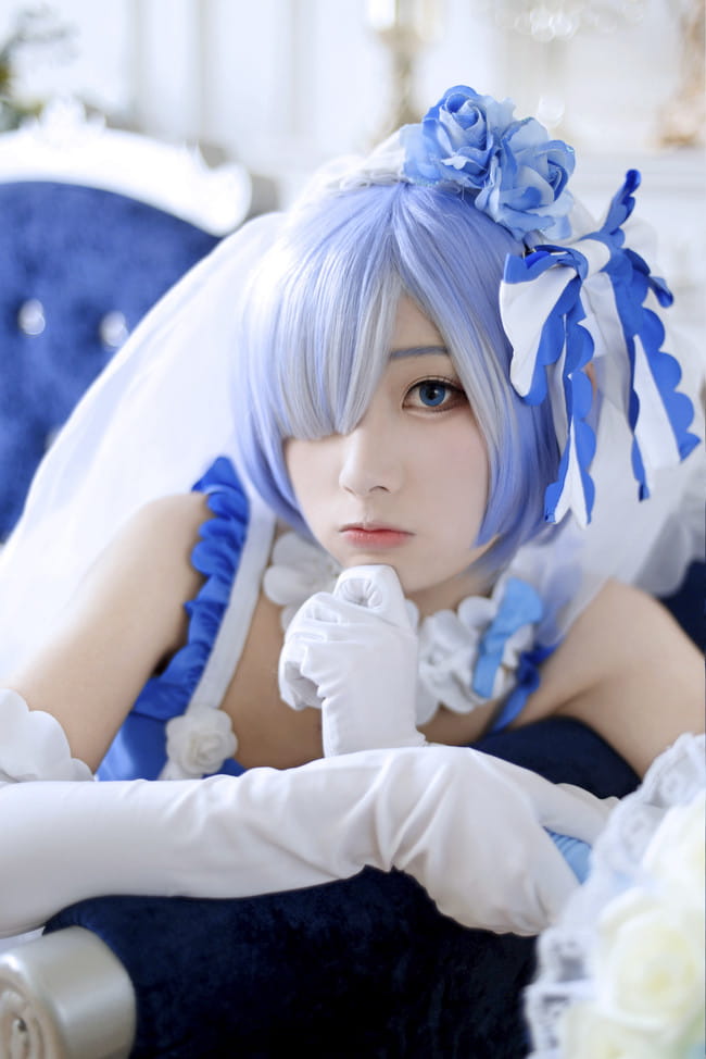 蕾姆cos,cosplay图片,从零开始的异世界生活