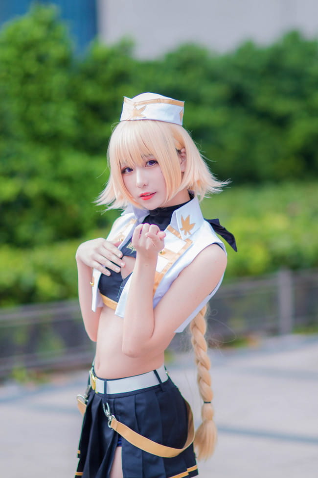 fate/apocrypha,贞德赛车娘cos,拼音拼嘤嘤