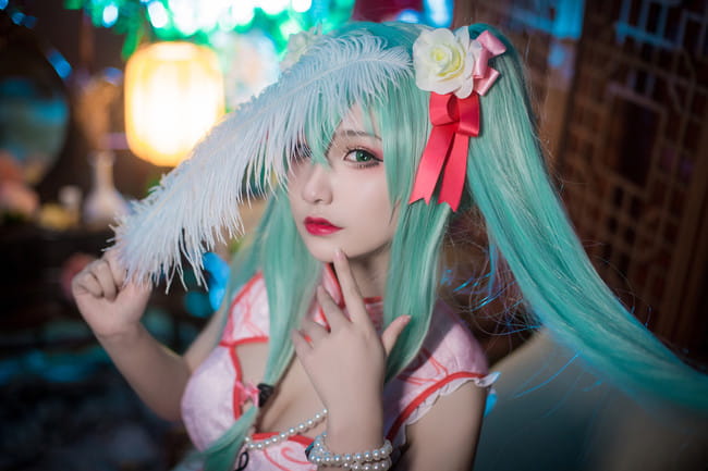 VOCALOID,初音未来cos,胡桃桃Kalika