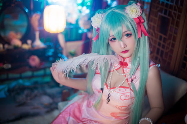 VOCALOID,初音未来cos,胡桃桃Kalika