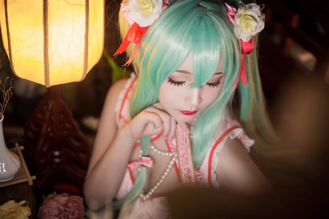 VOCALOID,初音未来cos,胡桃桃Kalika