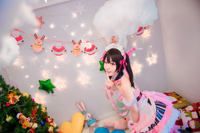 Love Live!,矢泽妮可cos,蓝裳