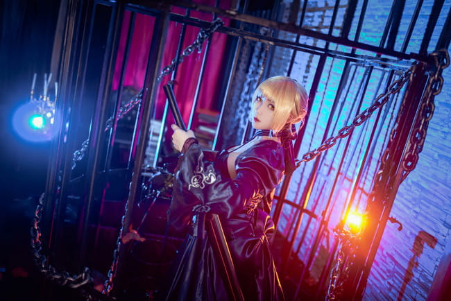 Fate/Grand O,黑saber,cosplay