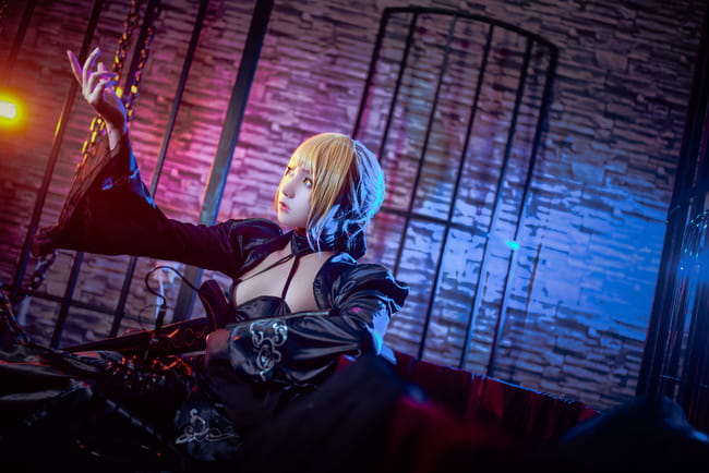 Fate/Grand O,黑saber,cosplay