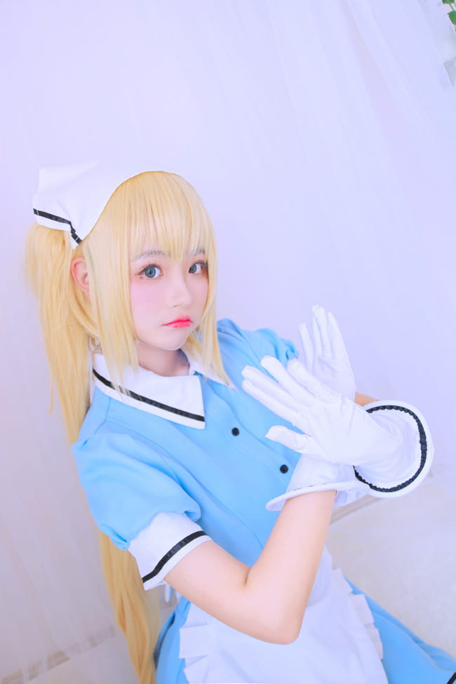 日向夏帆cos,调教咖啡厅cos,cosplay图片,