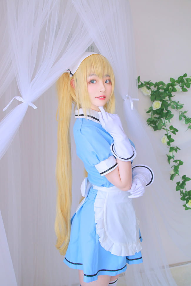 日向夏帆cos,调教咖啡厅cos,cosplay图片,