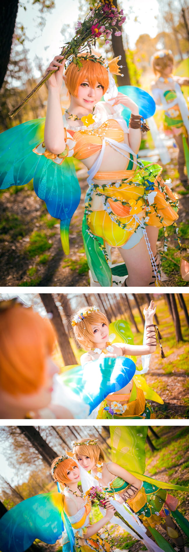 星空凛cos,小泉花阳cos,Love Live！cos