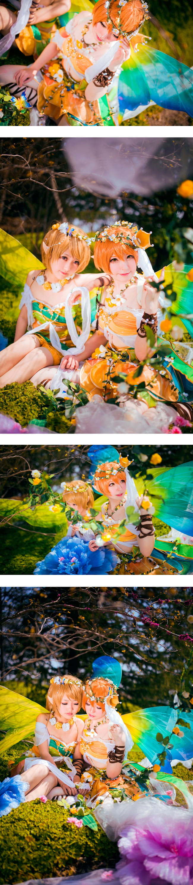 星空凛cos,小泉花阳cos,Love Live！cos