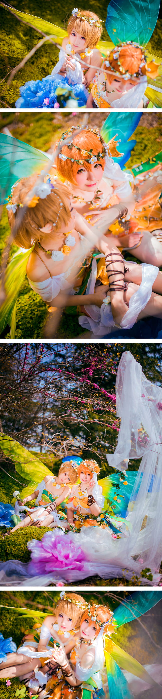 星空凛cos,小泉花阳cos,Love Live！cos