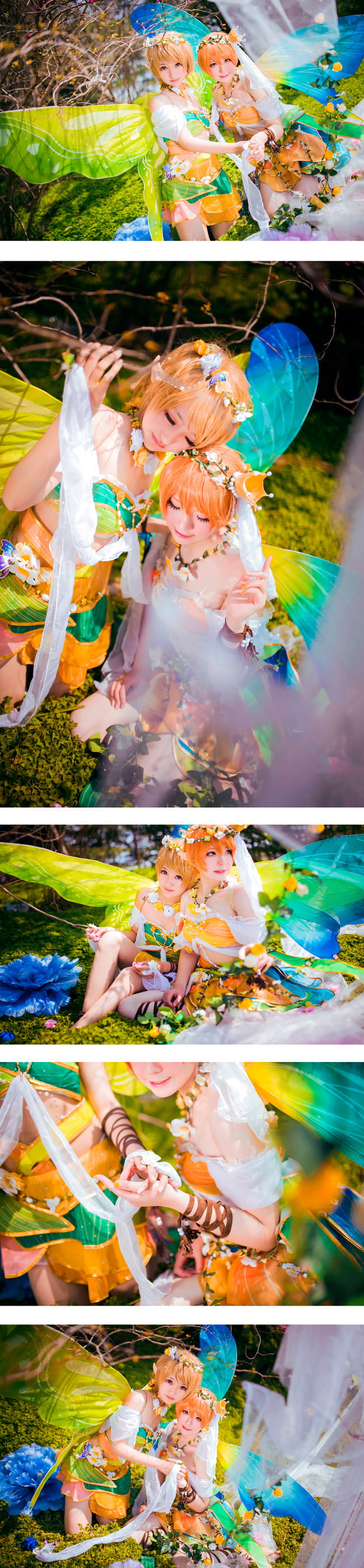 星空凛cos,小泉花阳cos,Love Live！cos