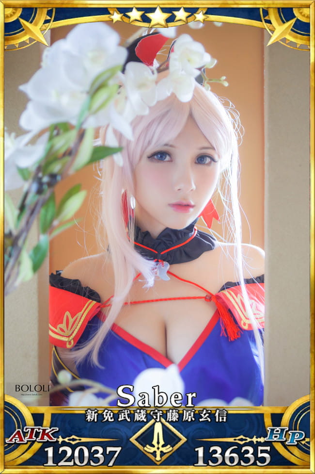 Fate/Grand Order,宫本武藏cos,夏美酱__