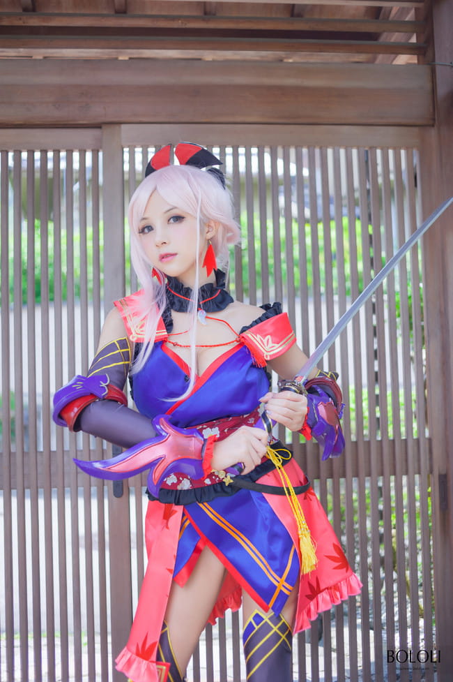 Fate/Grand Order,宫本武藏cos,夏美酱__