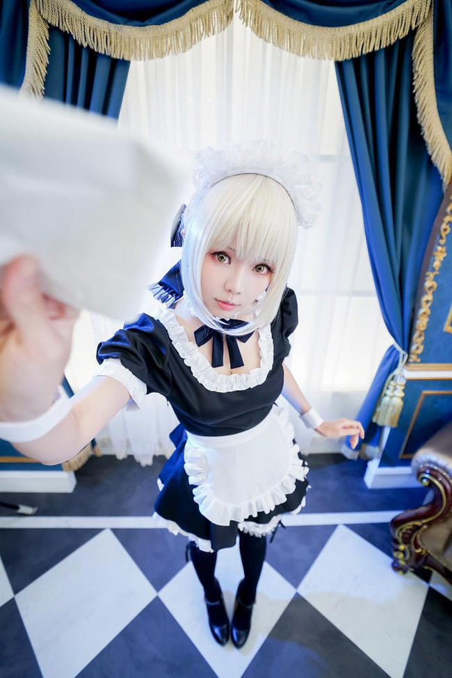 Fate,阿尔托利亚,女仆,cosplay