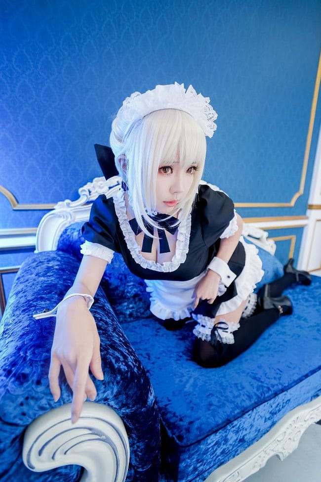 Fate,阿尔托利亚,女仆,cosplay