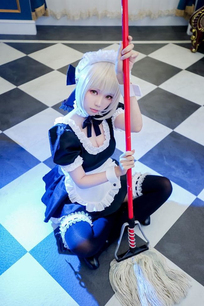 Fate,阿尔托利亚,女仆,cosplay