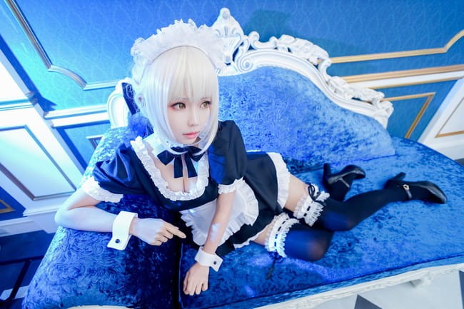 Fate,阿尔托利亚,女仆,cosplay