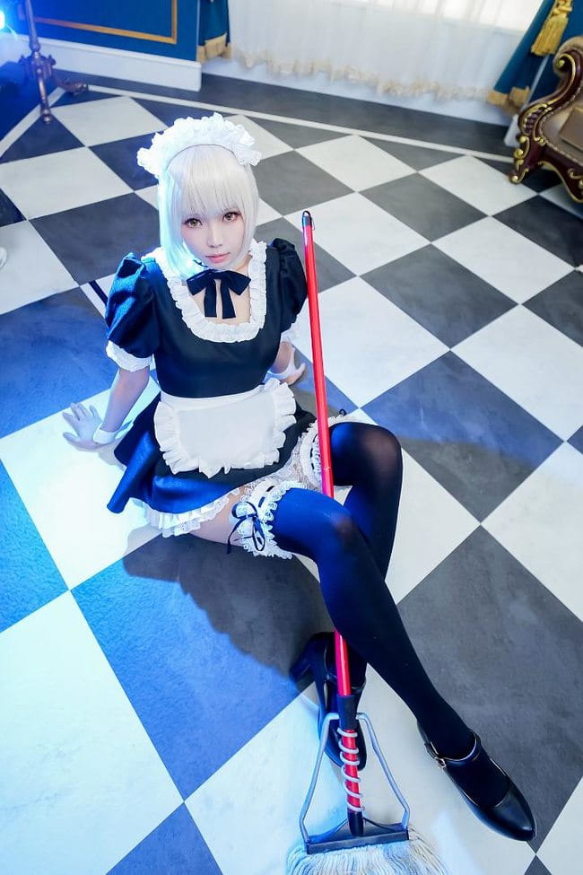 Fate,阿尔托利亚,女仆,cosplay